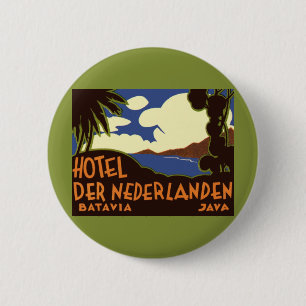 Vintage resa Jakarta Indonesien Hotell Nederlanden Knapp