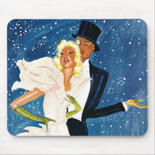 Vintage resa, kärleksromantik vinter i Monte Carlo Musmatta