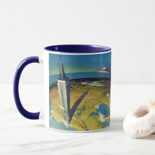 Vintage resa New York City Empire State Building Mugg