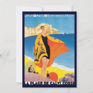 Vintage Resa, Strand Semester i Calvi, Korsika