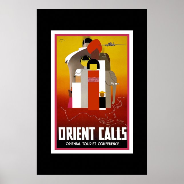 Vintage Resemalannons Orient Poster (Framsidan)