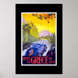 Vintage Resemalmanack Grekland 2 Poster