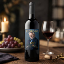 Vintage Reserve 60-årsfirande Vinsetikett