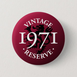 Vintage reserverar Pinback 1971 knäppas Knapp