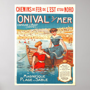 Vintage resor Ad Poster