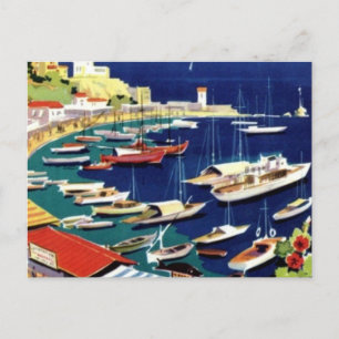 vintage resor Aten Grekland Vykort