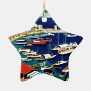 Vintage resor Athens Grekland Julgransprydnad Keramik