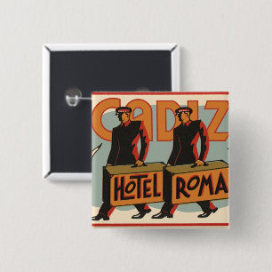 Vintage resor Bellhops Hotel Roma, Cadiz, Spanien Knapp