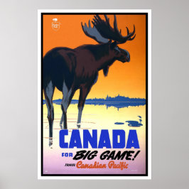 Vintage resor,Canadian Paciffic Poster