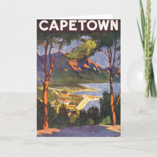 Vintage resor, Cape Town, a City in South Afrika Kort