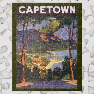 Vintage resor, Cape Town, a City in South Afrika Pussel