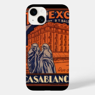 Vintage resor Casablanca i Marocko, afrika