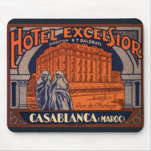 Vintage resor, Casablanca i Marocko, Afrika Musmatta
