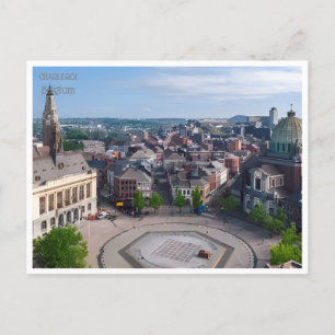 vintage resor charleroi belgium Belgique RETRO Vykort