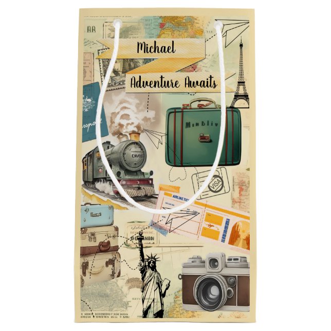 Vintage resor Collage 2 (Framsidan)