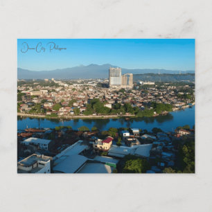 vintage resor Davao City Filippinernas semester Vykort