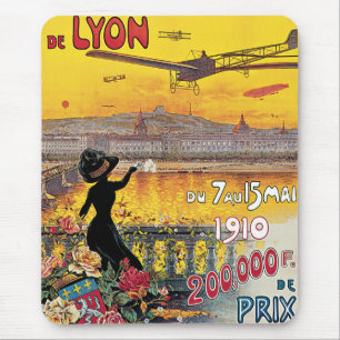 Vintage Resor, Flygplan Flyguppvisning, Lyon, Fran Musmatta
