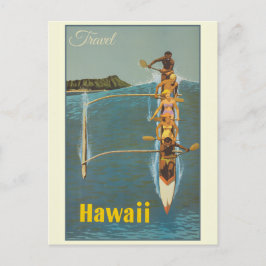 Vintage resor Hawaii Vykort