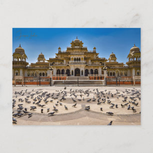 Vintage resor Jaipur India Colorful Rajasthan Vykort