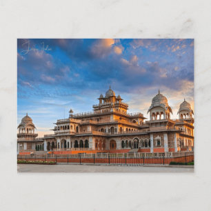 Vintage resor Jaipur India Colorful Rajasthan Vykort