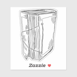 Vintage resor Journal Klistermärken