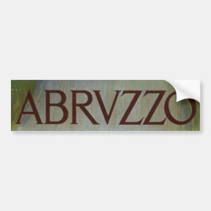 Vintage resor kvinnor av Abruzzo, italien Bildekal