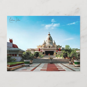 Vintage resor Lucknow India Vacation retro Vykort