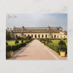 Vintage resor Lucknow India Vacation retro Vykort