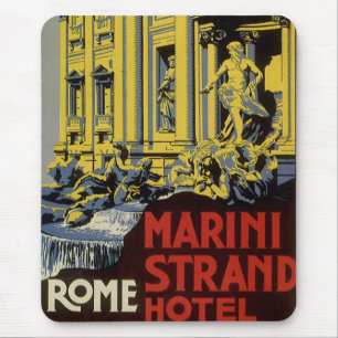 Vintage resor, Marini Strand Hotel, Rom, Italien Musmatta
