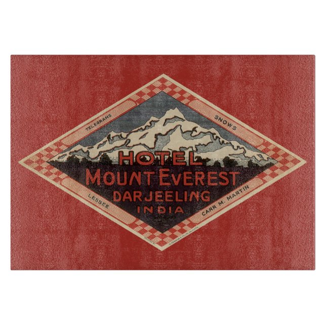 Vintage resor, Mount Everest, Darjeeling India (Framsidan)