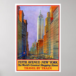 Vintage resor,New York Poster