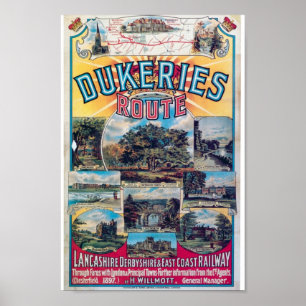 Vintage resor Poster