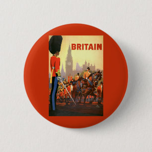 Vintage resor Poster, det brittiska Royalet Guard Knapp