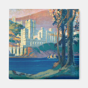 Vintage resor Poster för New York Central Linjer Magnet