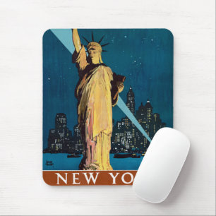 Vintage resor Poster för New York Musmatta