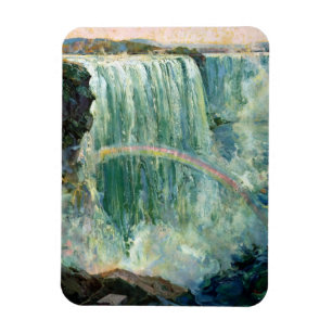 Vintage resor Poster för Niagara Falls Magnet