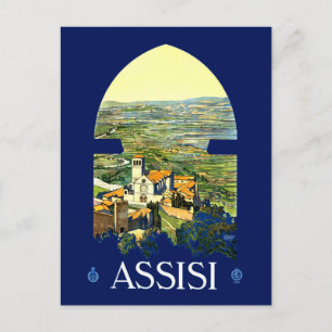 Vintage resor Poster för vykort för Italien