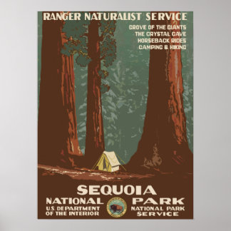 Vintage resor Poster - Förenade Stater