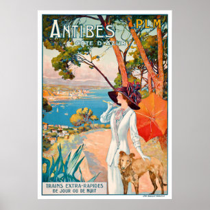 Vintage resor Poster - Frankrike Nicefördraget d'A