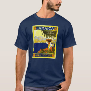 Vintage resor Poster: Jamaica T-Shirt
