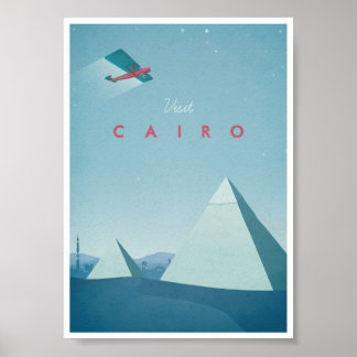 Vintage resor Poster Kairo