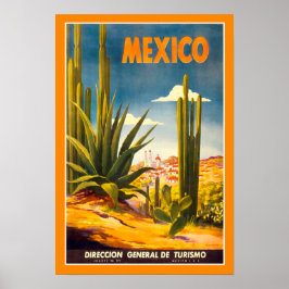 Vintage resor Poster Mexiko