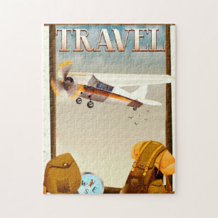 vintage resor Poster Pussel