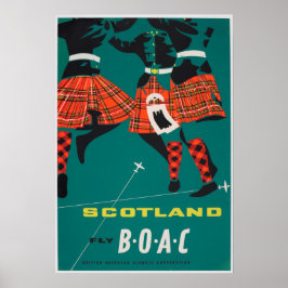 Vintage resor Poster - Skottland