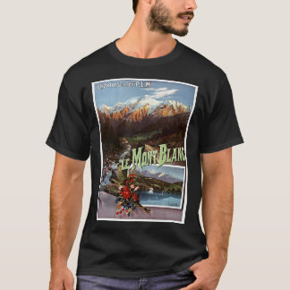 Vintage resor poster t shirt