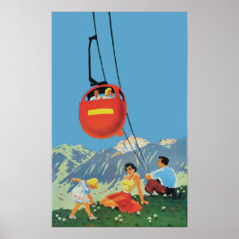 Vintage resor Poster - ZWEISIMMEN