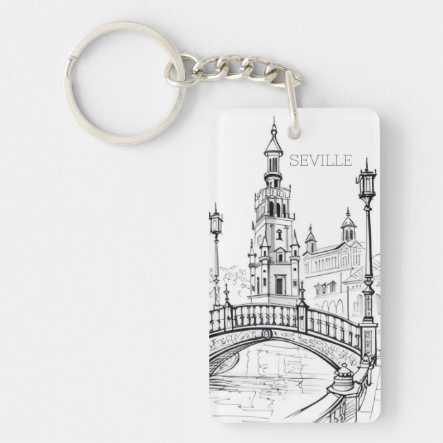 vintage resor retro souvenir Sevilla españa (Framsidan)