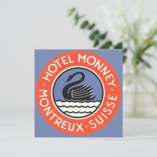 Vintage resor, Svanfågelhotellet Monney Schweiz