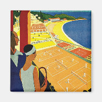 Vintage resor, Tennis, Sports, Monte Carlo Monaco