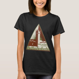 Vintage resor, Trans Atlantique Hotel, Algeriet Tee Shirt